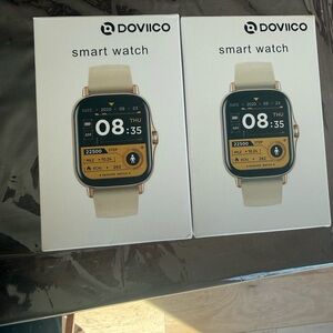 NIB Doviico Smart Watch - Gray/Silver